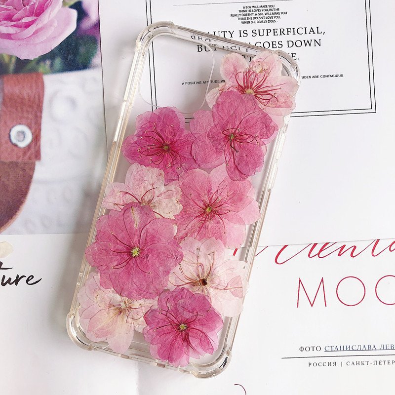 MNR1935 wholesale dried cherry pressed flowers