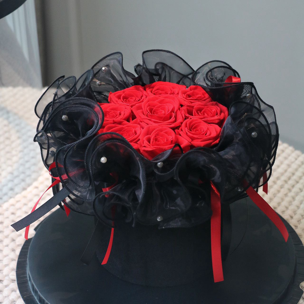 Ballet Style Valentine's Day Mother's Day Gifts Immortal everlasting real Rose eternal dried and preserved bouquet flowers