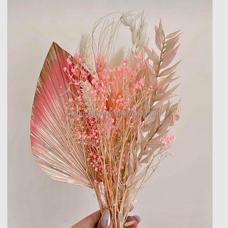 Palm Fan Cupcake Topper palm spears for cakes Spear Leaf Cake Insert Supplies Cake Decorations for Birthday Wedding Party