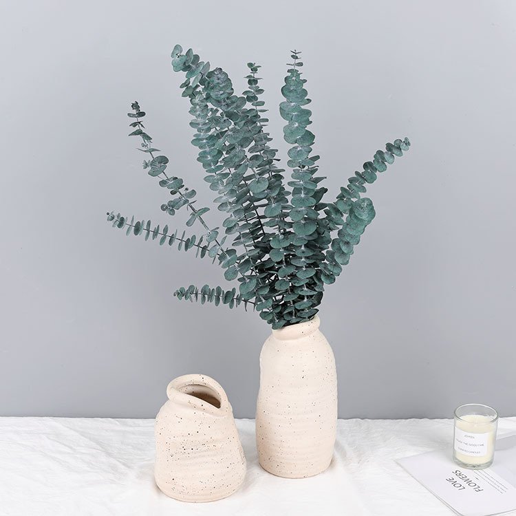 Natural Green Preserved Dried Eucalyotus Eternal Eucalyptus Bouquet Leaves Preserved Flowers Wedding Arrangements Bouquet Decor