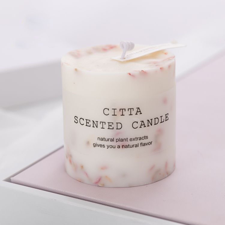 Scented Candle Soy Wax Luxury Candles Scented Custom Scented Candles With Dried Flower