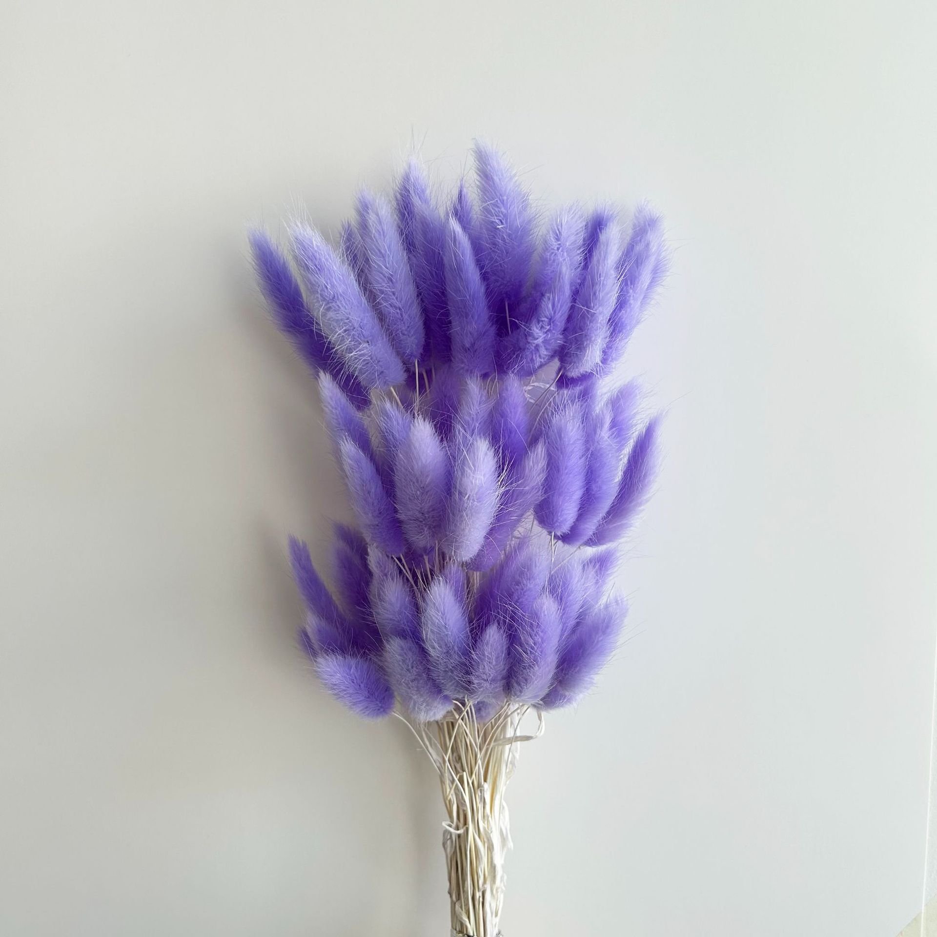 Colorful Wedding Party Decor Nature Dried Rabbit Tail Grass Bunny Bouquets