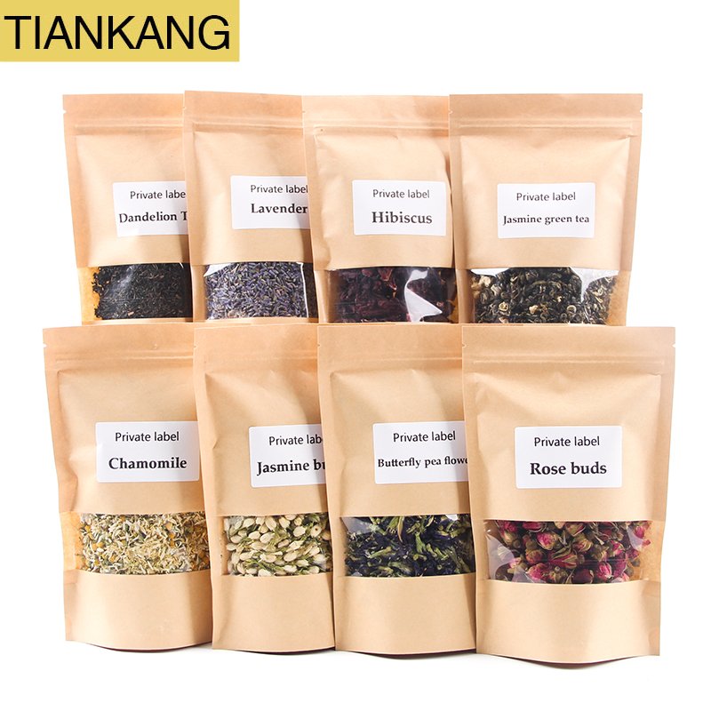 100% Natural Customized Edible Dried Herbs and Plants Rose Lavender Flowers For Herbal Tea Candle Soap Decoration Wedding Making
