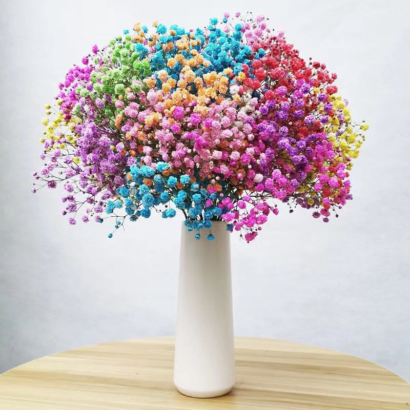 Yunnan Mantianxing factory wholesale flower bouquet Gypsophila bouquet packaging home decoration flower arrangement