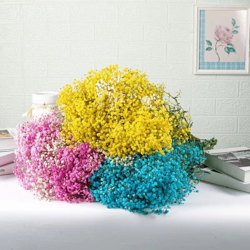 Yunnan Mantianxing factory wholesale flower bouquet Gypsophila bouquet packaging home decoration flower arrangement