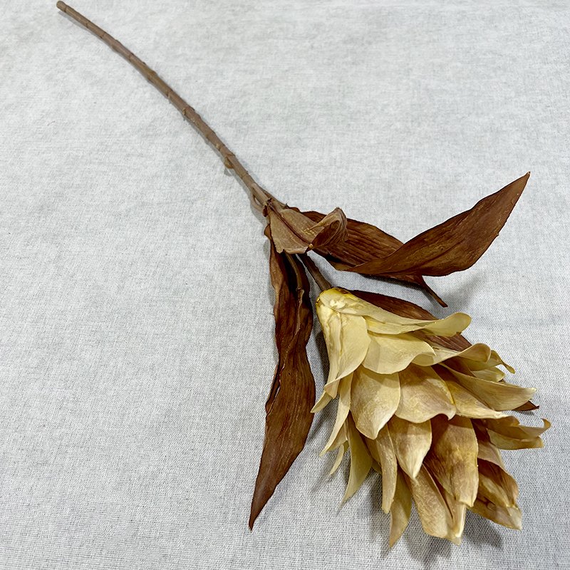QYY Artificial Dried Flower Silk Pineapple Preserved Flower Valentine's Day Wedding Photo Studio Decorations Cheap Wholesale