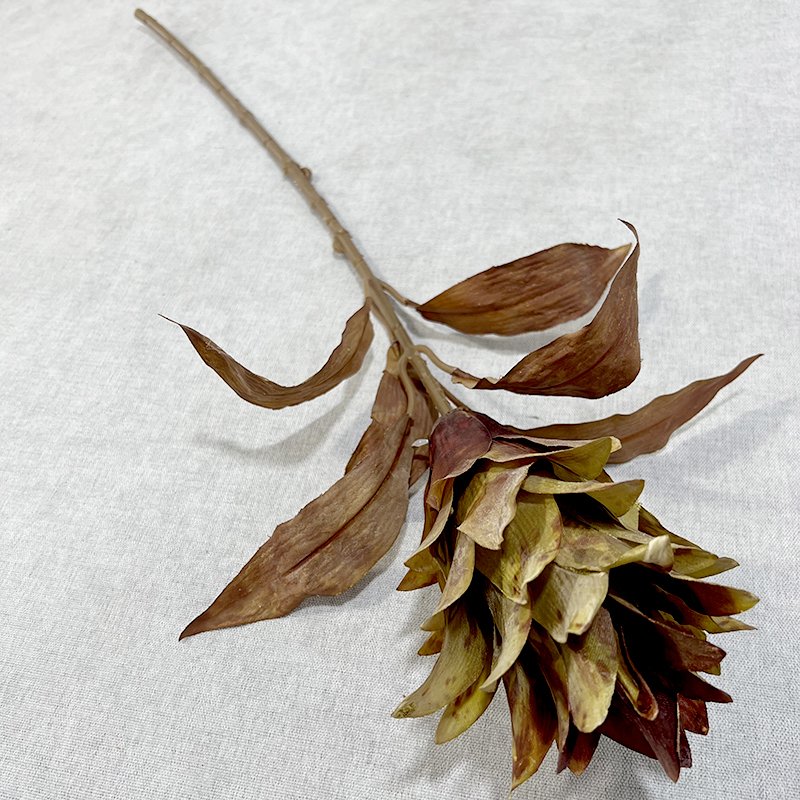 QYY Artificial Dried Flower Silk Pineapple Preserved Flower Valentine's Day Wedding Photo Studio Decorations Cheap Wholesale