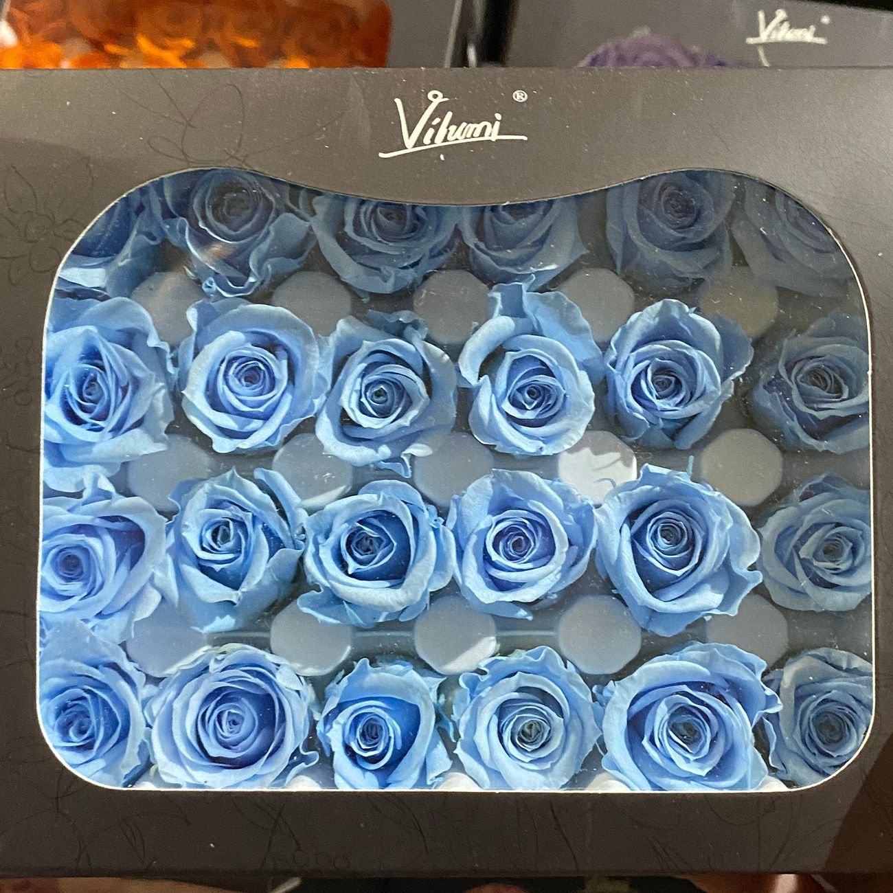 1-2cm 24 pcs/box Preserved Flowers Rose Eternal Forever Dried Flowers for Decoration