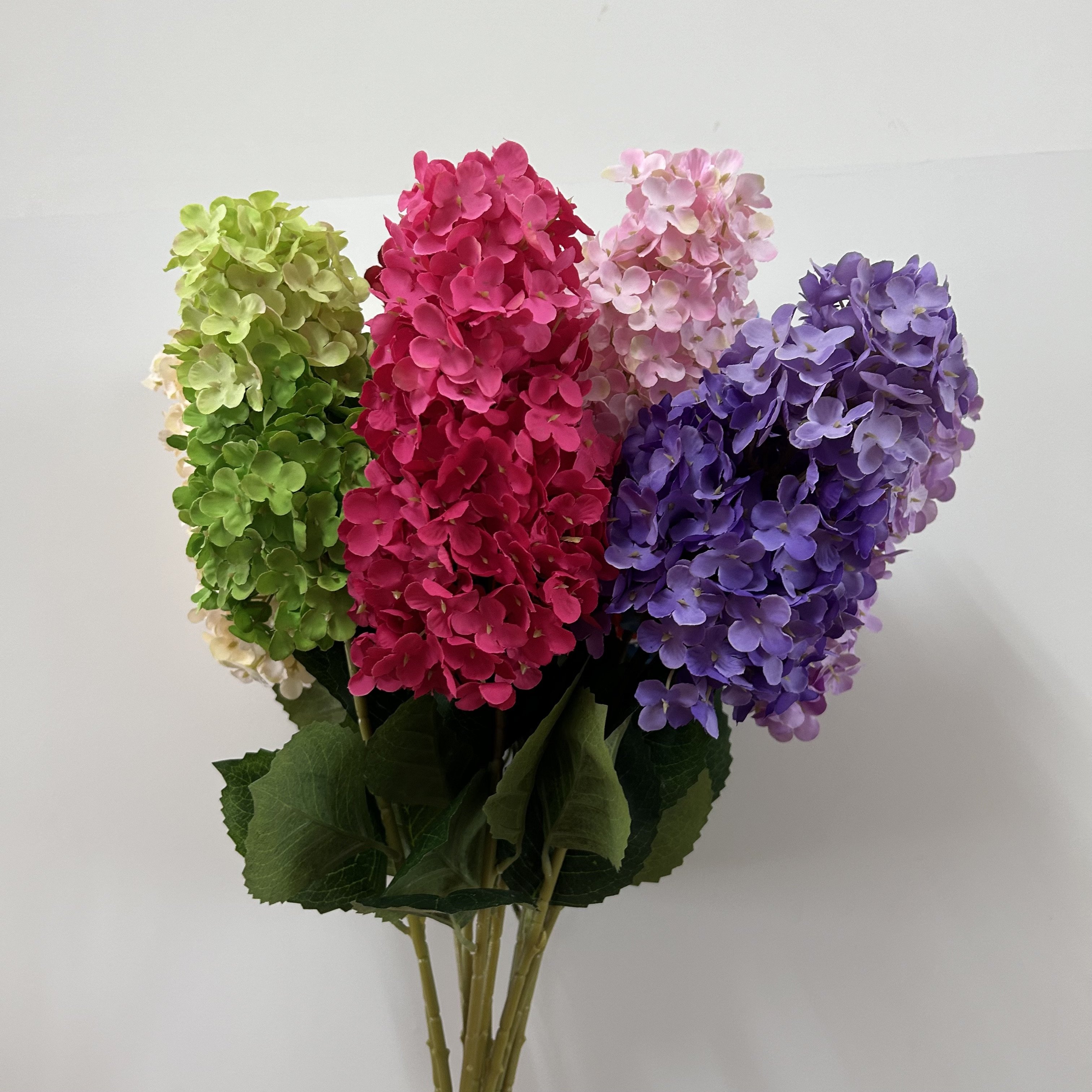 High-quality Artificial Tower Hydrangea Flower for Hotel Wedding Decoration