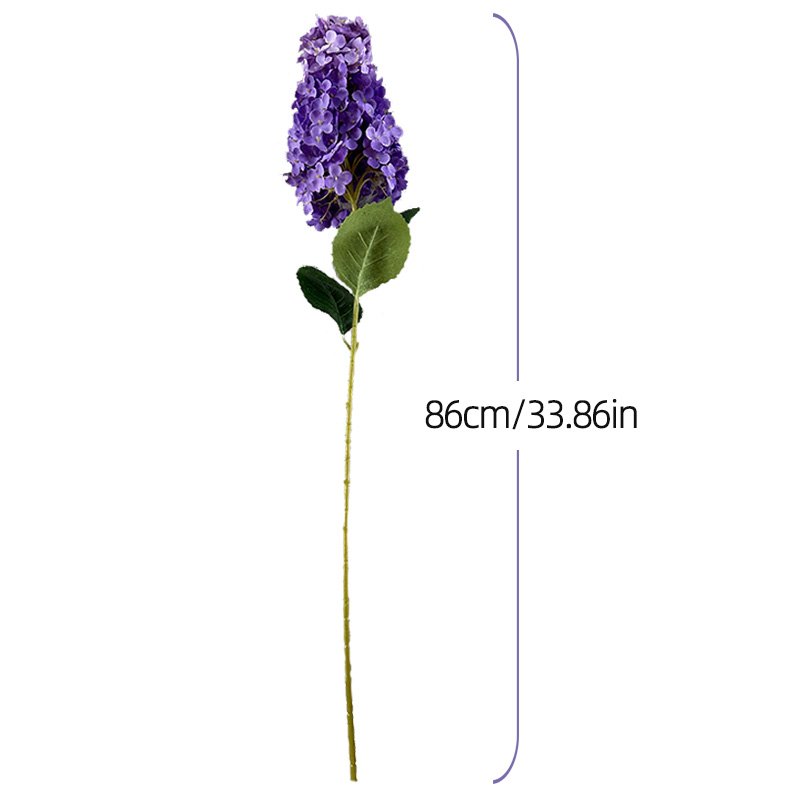High-quality Artificial Tower Hydrangea Flower for Hotel Wedding Decoration
