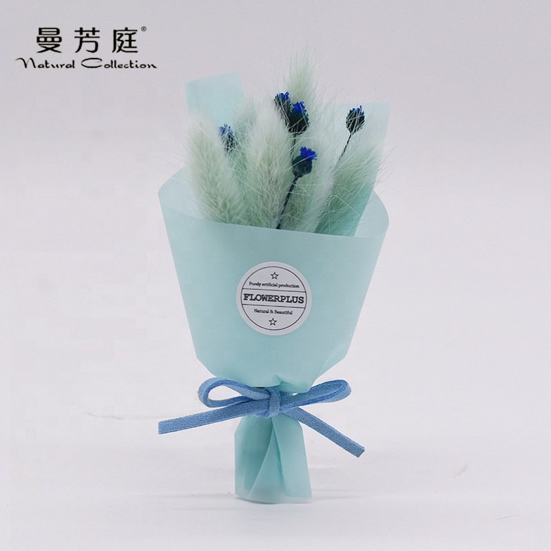 Dried-Flowers Mini 6*10cm Bouquet Wedding Favors Valentines Day Gift Decor Flowers