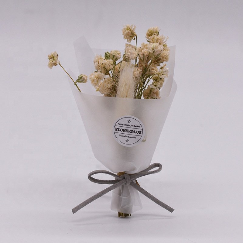 Dried-Flowers Mini 6*10cm Bouquet Wedding Favors Valentines Day Gift Decor Flowers