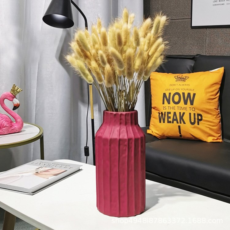 Hot Decorative Flowers Rabbit Tails Grass Mini Pampas Grass Dried Bunny Tails Grass For Wedding Home Decorations