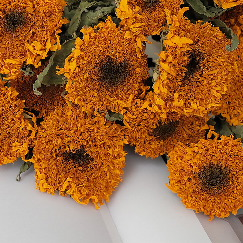 Manufacturer Natural sunflowers dried sunflower Real Dried Sunflower Plants For Home Party Wedding Decoration