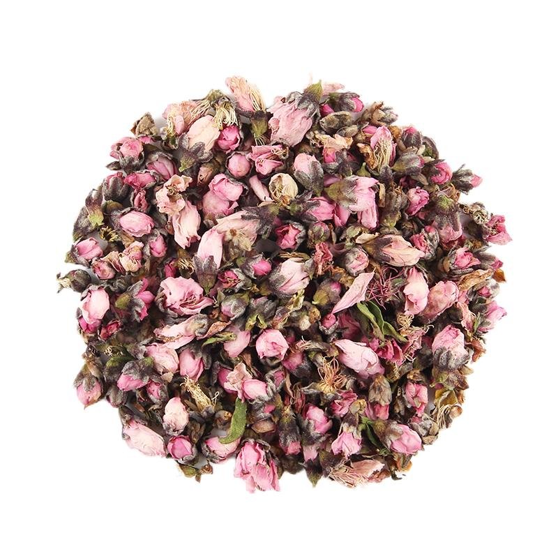 100% Pure Natural Dried Peach Flower Food Grade Peach Blossom Buds Decorative Flowers for Candle Soap DIY Material Flowers