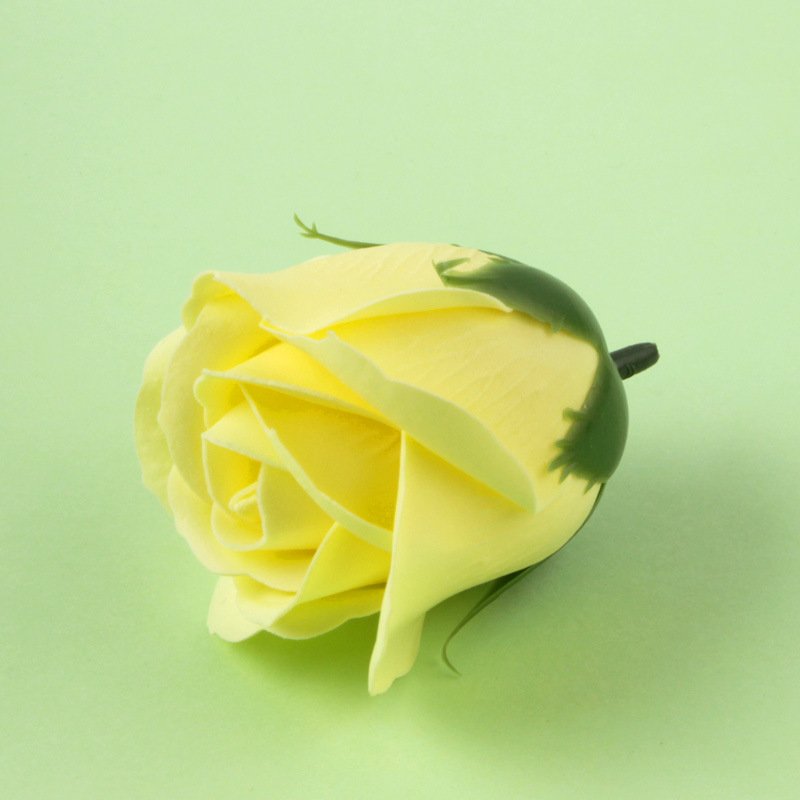 Dried flower decoration wedding 50 flowers a box 3 layers soap rose flower head
