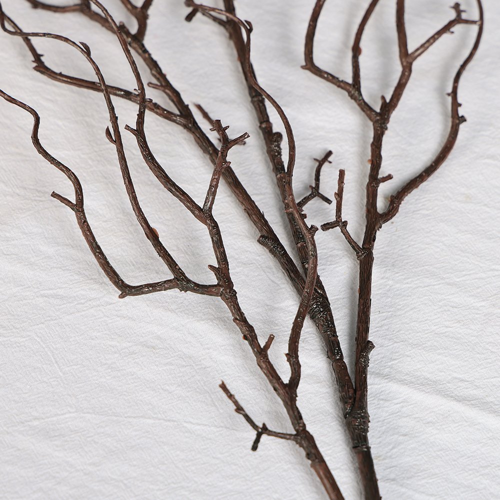 Artificial Wood Plastic Twig Tree 1.2m Branches Ins Likes For Christmas Floral Decoration Long Stem Branch Artificial Wood