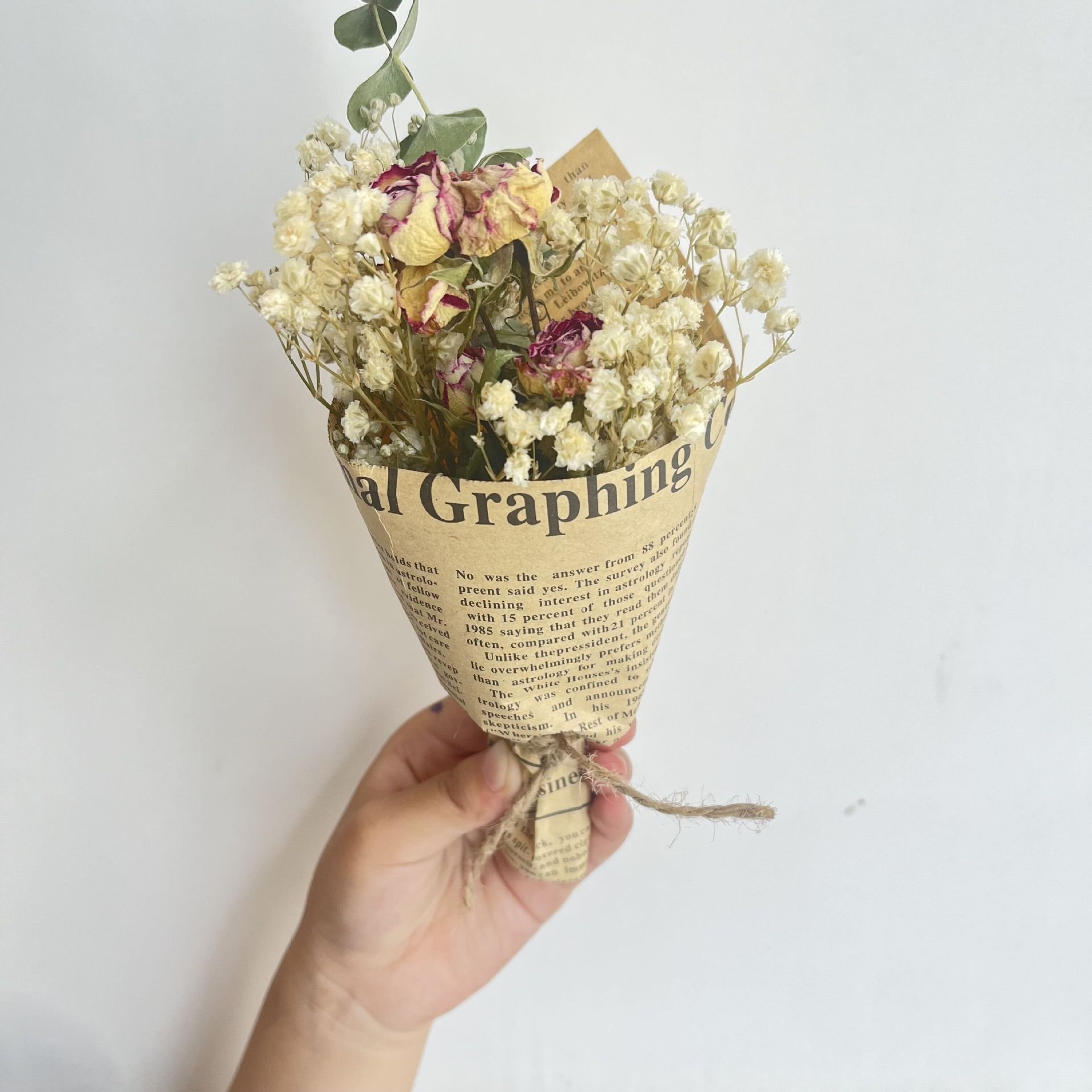 Dried Decoration Flower babysbreath Immortal Preserved Forever Dome Roses frame Bouquets For centerpiece decor