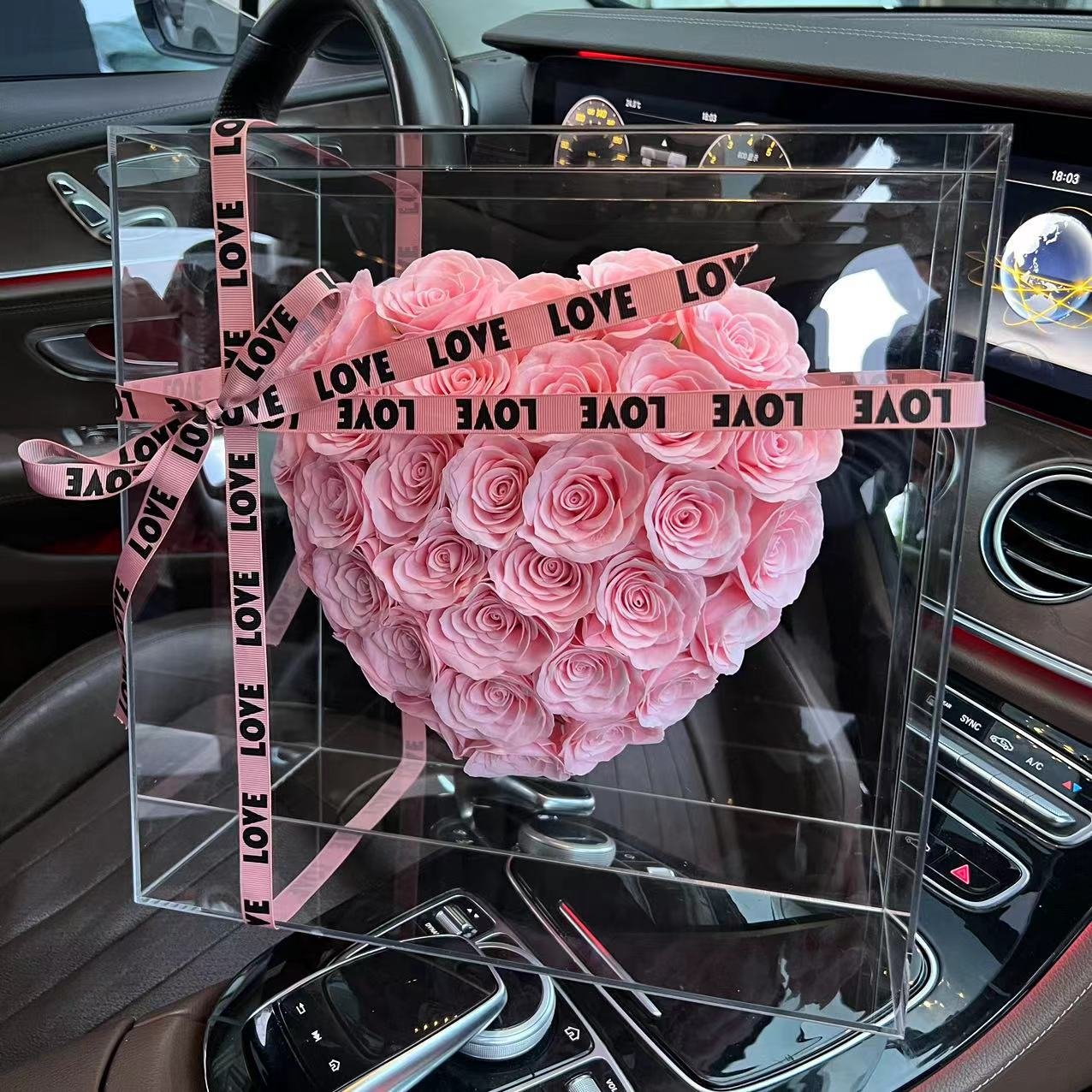 valentines day gift 2023 eternal rose flowers artificial Christmas new year gift for Boyfriend Girlfriend preserved flowers
