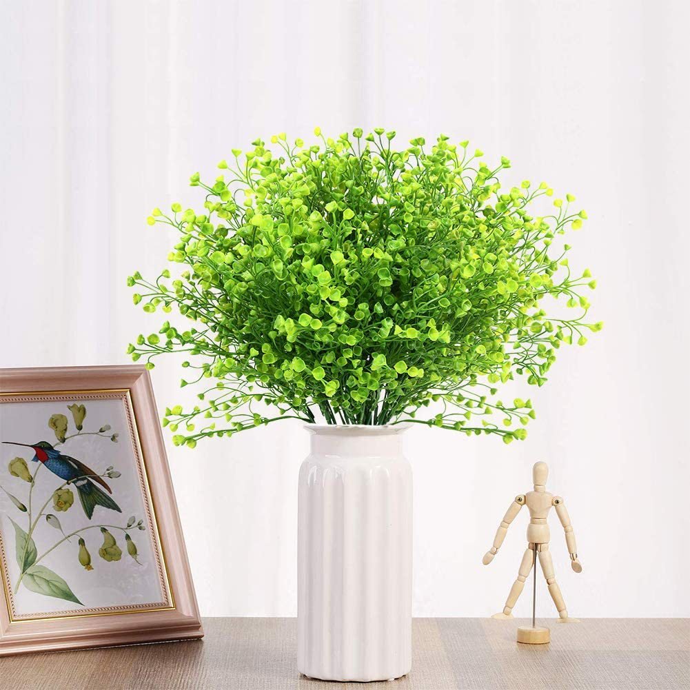 Artificial flowers outdoor plants uv-proof shrubs artificial flowers indoor and outdoor hanging pot home garden decoration