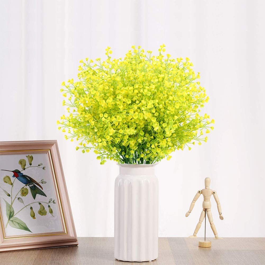 Artificial flowers outdoor plants uv-proof shrubs artificial flowers indoor and outdoor hanging pot home garden decoration