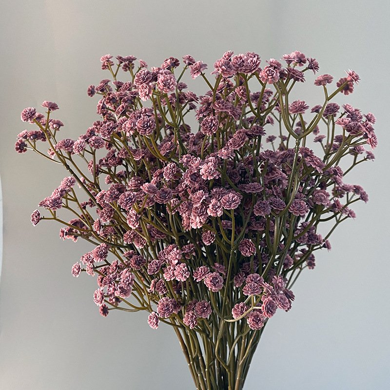 YOPIN-2028 Wedding Flowers Artificial Baby Breath Branches Real Touch Babies Breath