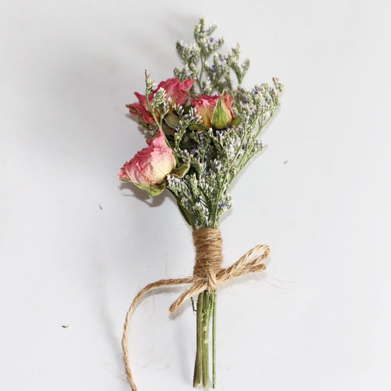 DREA wedding Valentine birthday gift dried roses mini dried flower bouquet from Yunnan