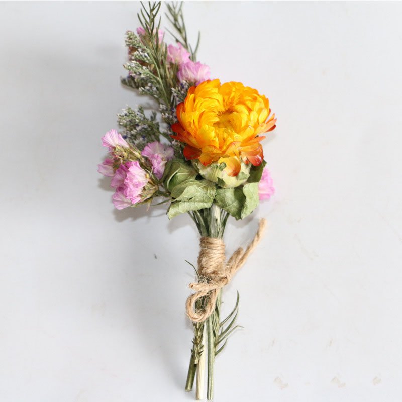 DREA wedding Valentine birthday gift dried roses mini dried flower bouquet from Yunnan