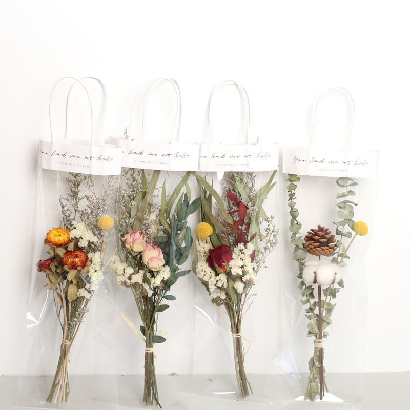 QSLH-VF334 Dried Rose Flowers Natural Daisy Flowers Bouquets Dried Flower Bouquets For Valentine's Day