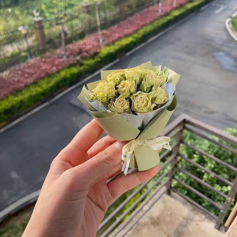 Dried Rose for sale Dried Flowers Preserved Roses Forever Roses Bouquet Flower Bouquet Mini car dried flowers