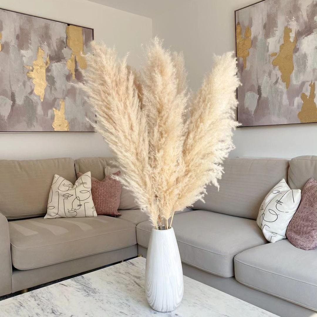 Dried flower decoration Pampas reed grass wedding home dried flower bouquet eternal flower manufacturers wholesale