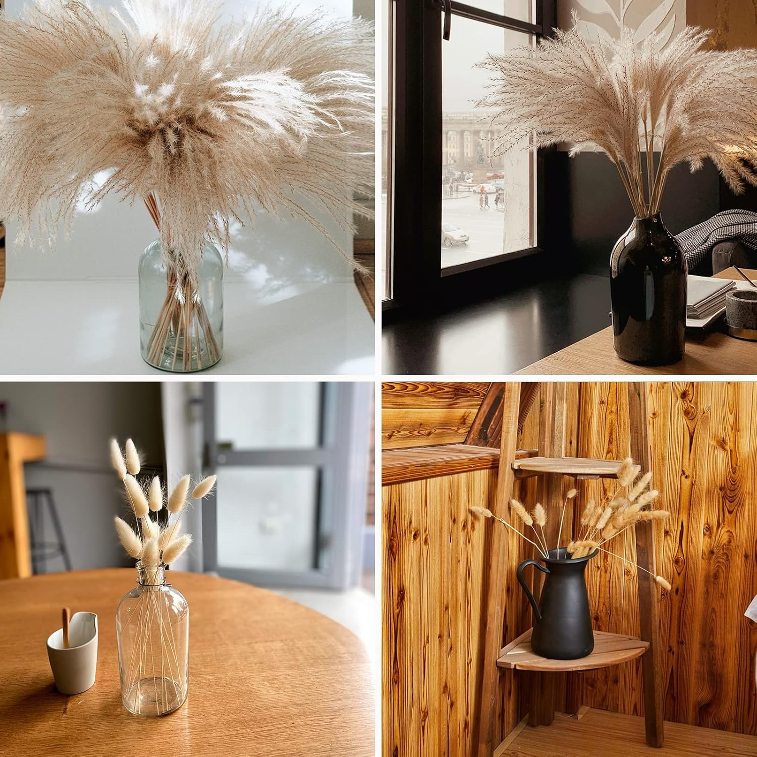 M-11Dried pampas grass decor home wedding party natural dried carefully hand-picked dried flowers