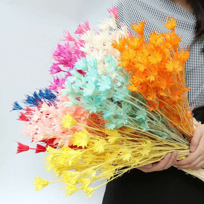 YOPIN 091 Best Selling Dried Flowers Bouquet Dried Star Anise Flower Octagon Flower
