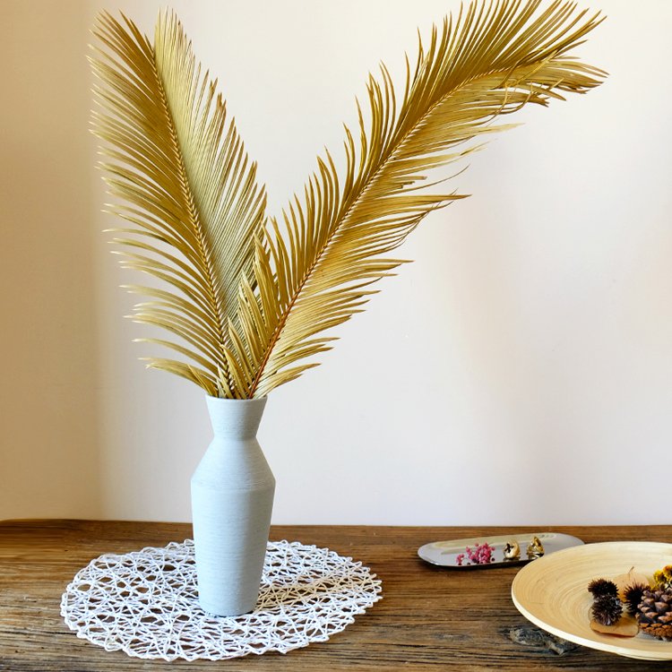 A-mazon hot selling dried flowers dry iron tree leaves for home decoration