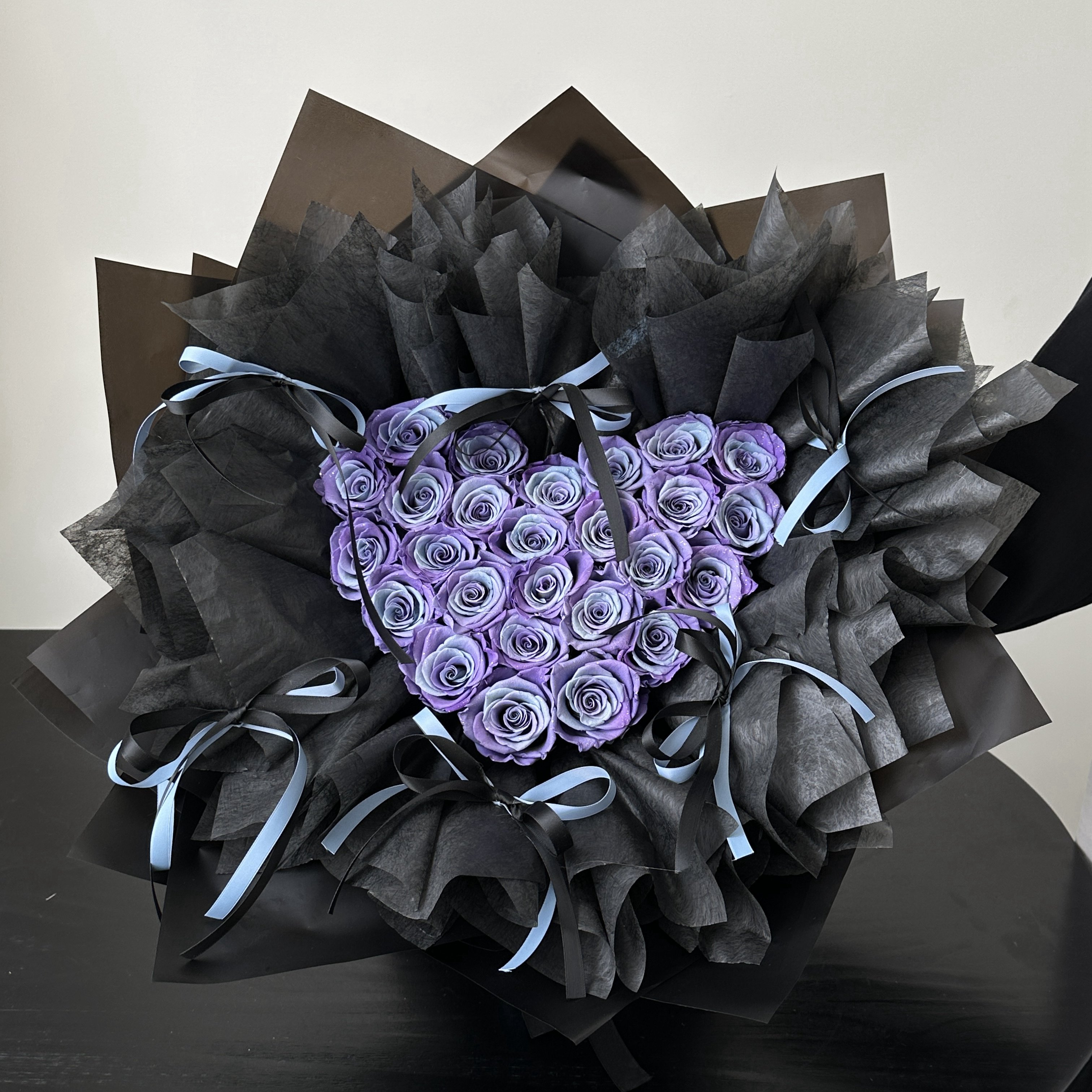 Valentine's Day Gift A Grade Immortal Heart Shaped everlasting Eternal flower bouquet preserved rose