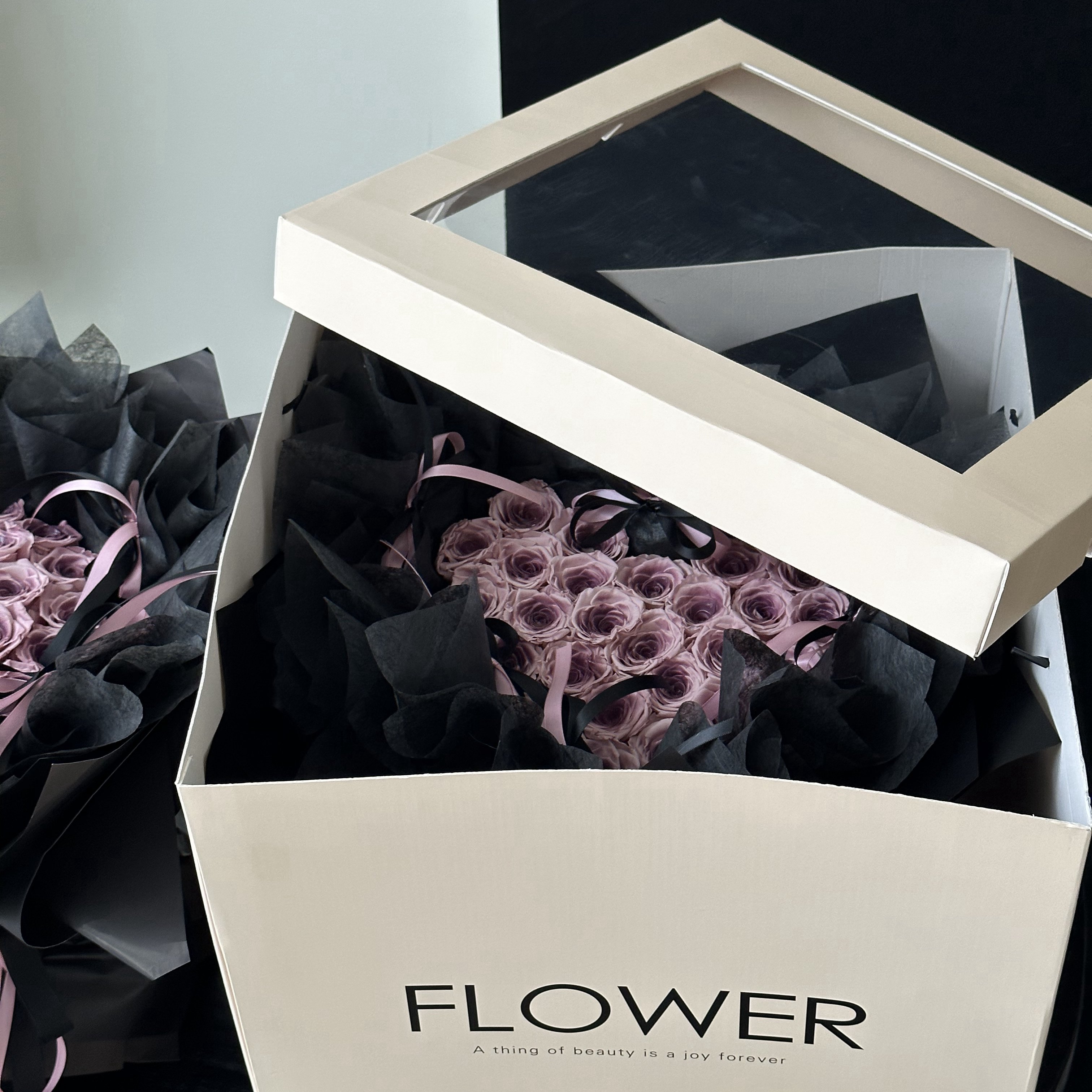 Valentine's Day Gift A Grade Immortal Heart Shaped everlasting Eternal flower bouquet preserved rose