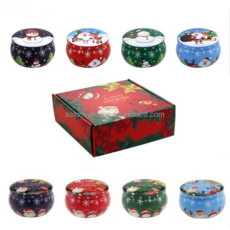 Luxury Handmade Soy Scented Candle Set Home Decoration Custom Handmade Dried Flower Soy Wax scented Candles gifts