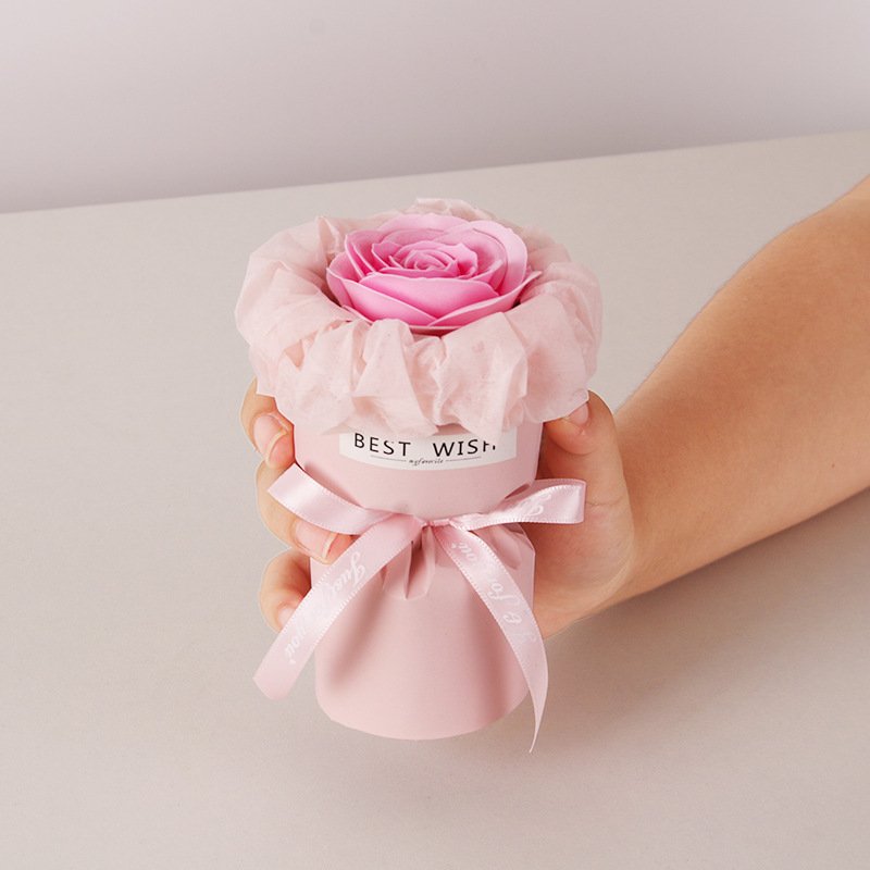 Natural Mini Dried Flower Bouquet Dry Preserved Rose for Weddings Home Parties New Year Valentine's Day or Chinese New Year