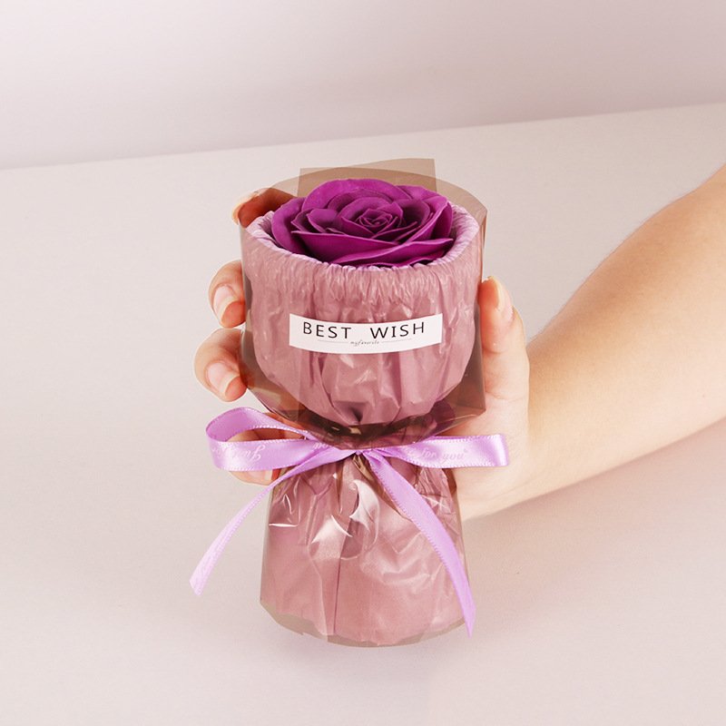 Natural Mini Dried Flower Bouquet Dry Preserved Rose for Weddings Home Parties New Year Valentine's Day or Chinese New Year