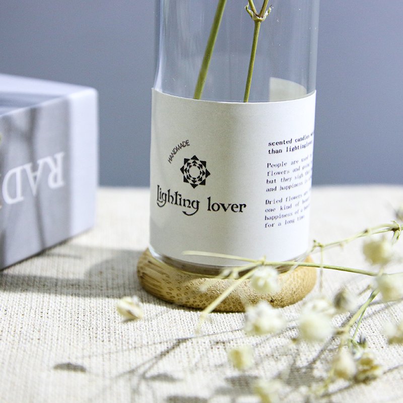 new design handmade luxury wishing customized natural dried flowers in bottle