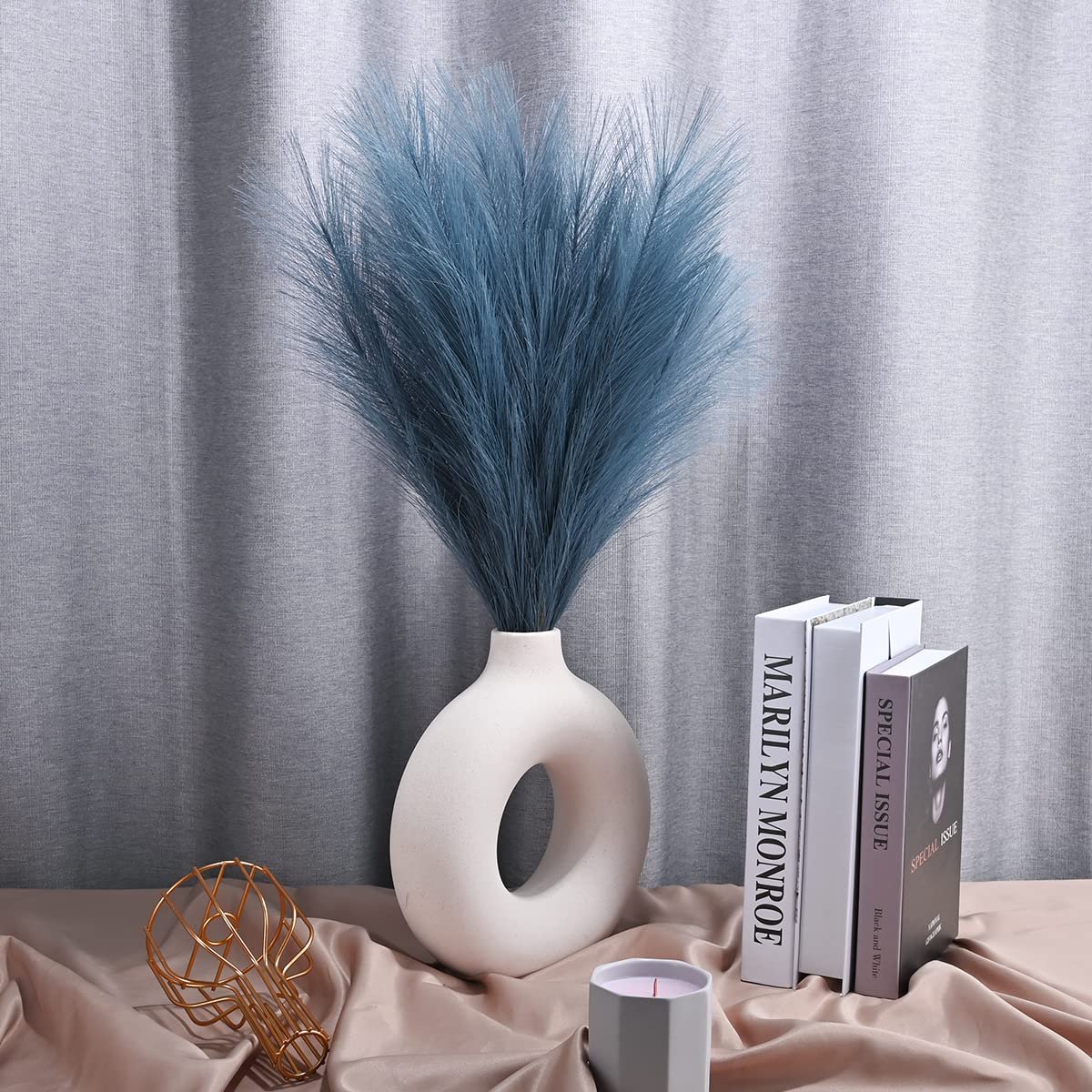 Wholesale Boho Wedding Decor Large Plume Dry Pampas Grass Artificial Flower Decor Natural Real Preserved Dried Pampas Grass For