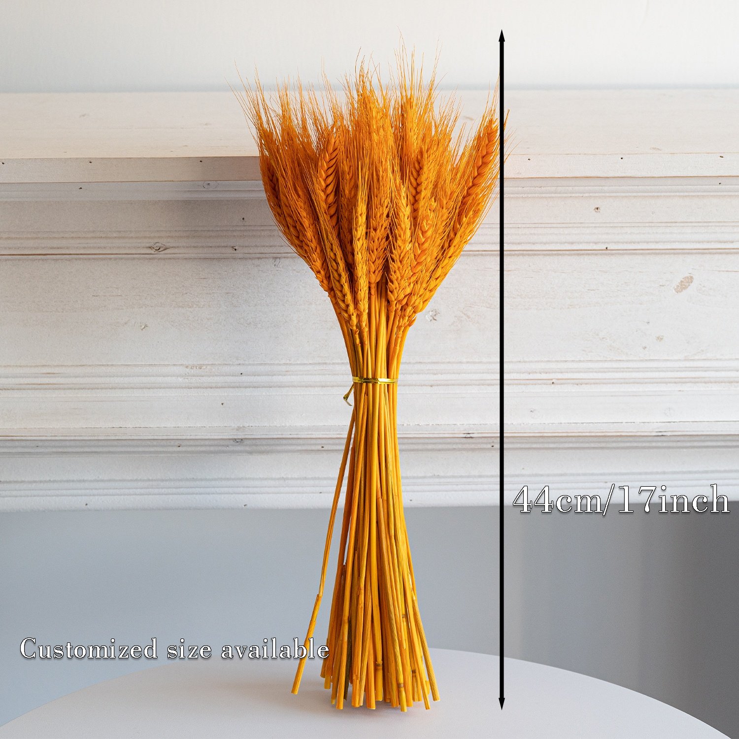 Really Dry Pressed Natural Flower Color Gift Wheat Ear Dried Flowers Bouquet For Home Decoration