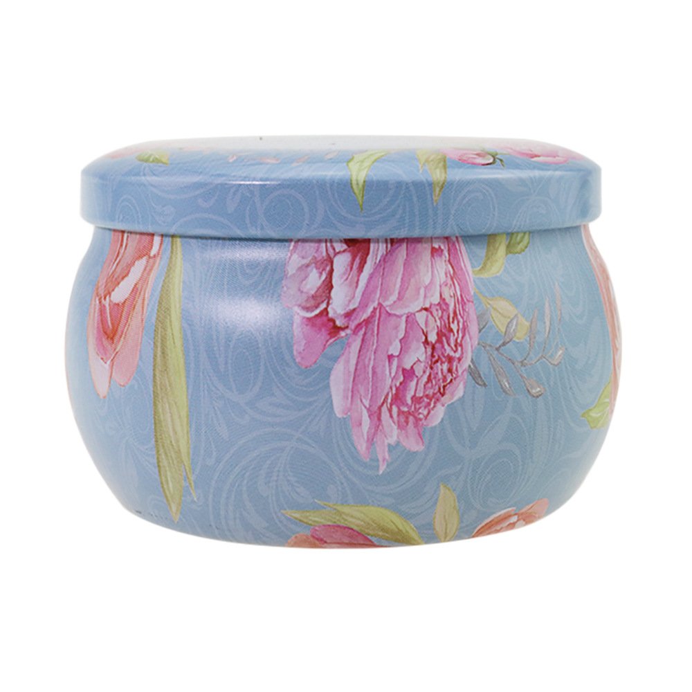 Romantic Home Decor Plant-Dried Flowers Aromatherapy Votive Candle Purifying Air & Aroma Deodorant for Cafe Date & Birthday