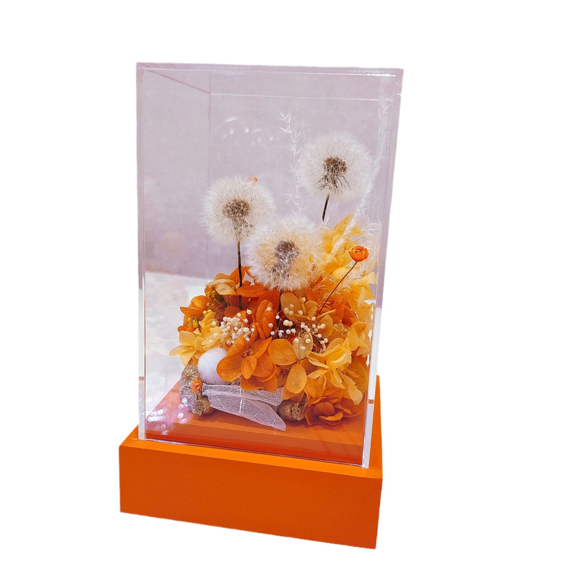 Infinity Forever Eternal Preserved Roses Valentine's Day Decoration Stabilized Flower Arrangement Gift Box Christmas Mother's