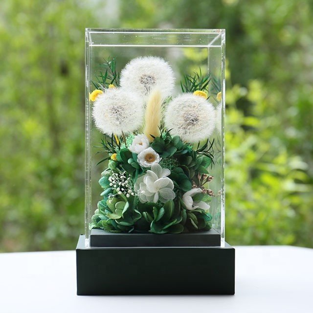 Infinity Forever Eternal Preserved Roses Valentine's Day Decoration Stabilized Flower Arrangement Gift Box Christmas Mother's