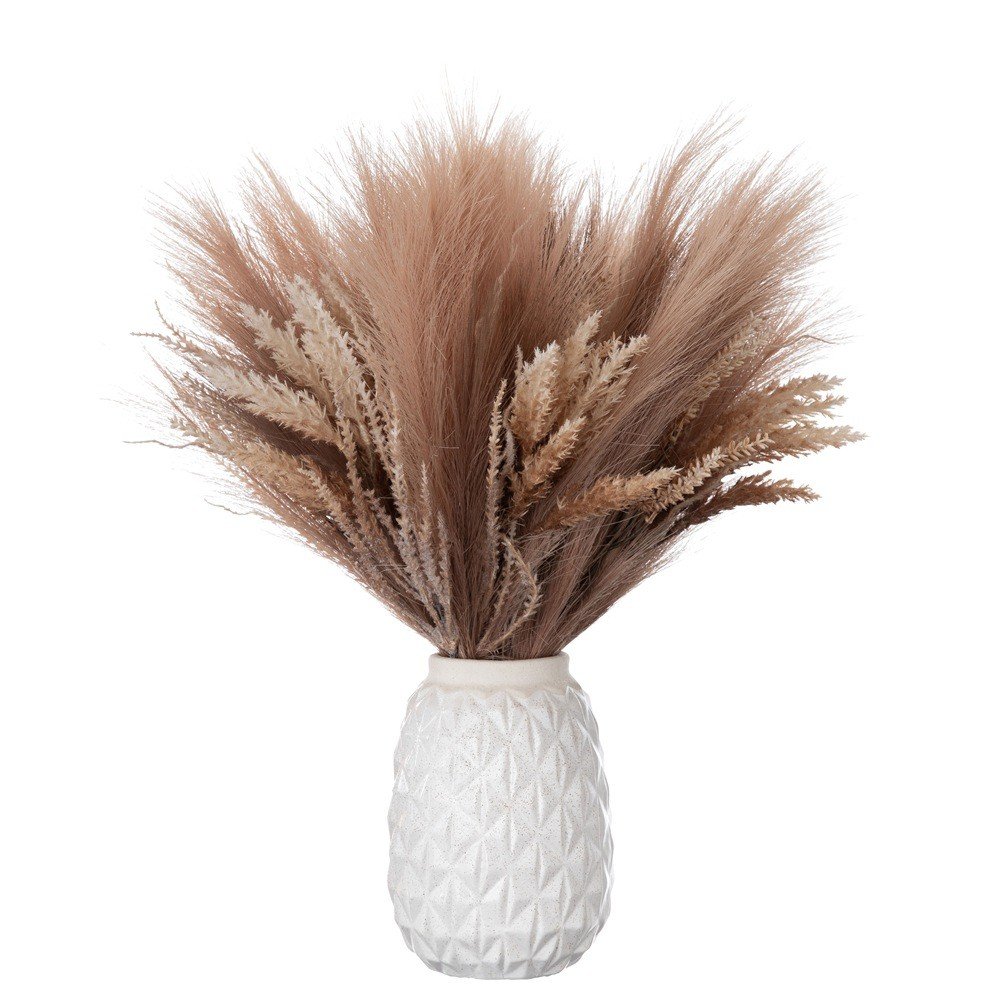 Wholesale 55cm Green Plant Reed Pampas Artificial Flower Dried Flowers & Plants Factory-Inspired Wind Design Decorative Crafts