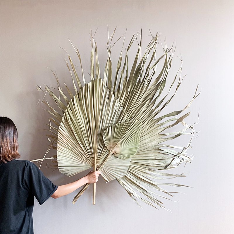 AX38 2023 wedding supplies natural dry flower palm leaves decorative flowers & wreaths wedding decoration