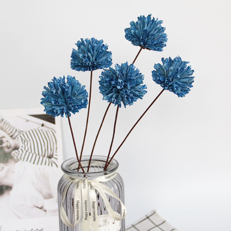 Artistic Small Fresh Home Decor Manual Combination of Dry Flower Mini Dried Flower Bouquet Small Hydrangea Dried Flowers Natural