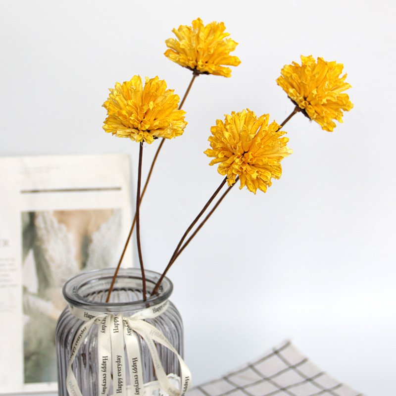 Artistic Small Fresh Home Decor Manual Combination of Dry Flower Mini Dried Flower Bouquet Small Hydrangea Dried Flowers Natural