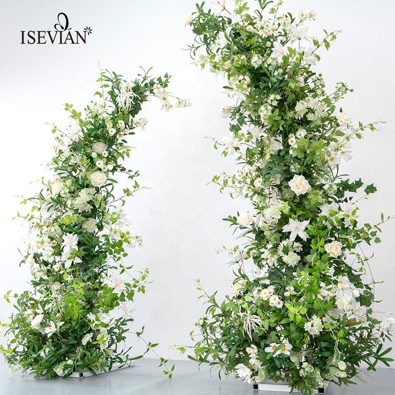 ISEVIAN Wedding Pampas Flower Wedding Hanging Pampas Ceiling Flowers